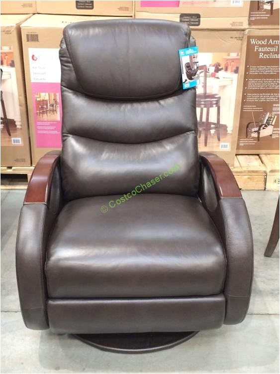 True Innovations Leather Glider Recliner True Innovations Leather Swivel Glider Recliner Model Cr