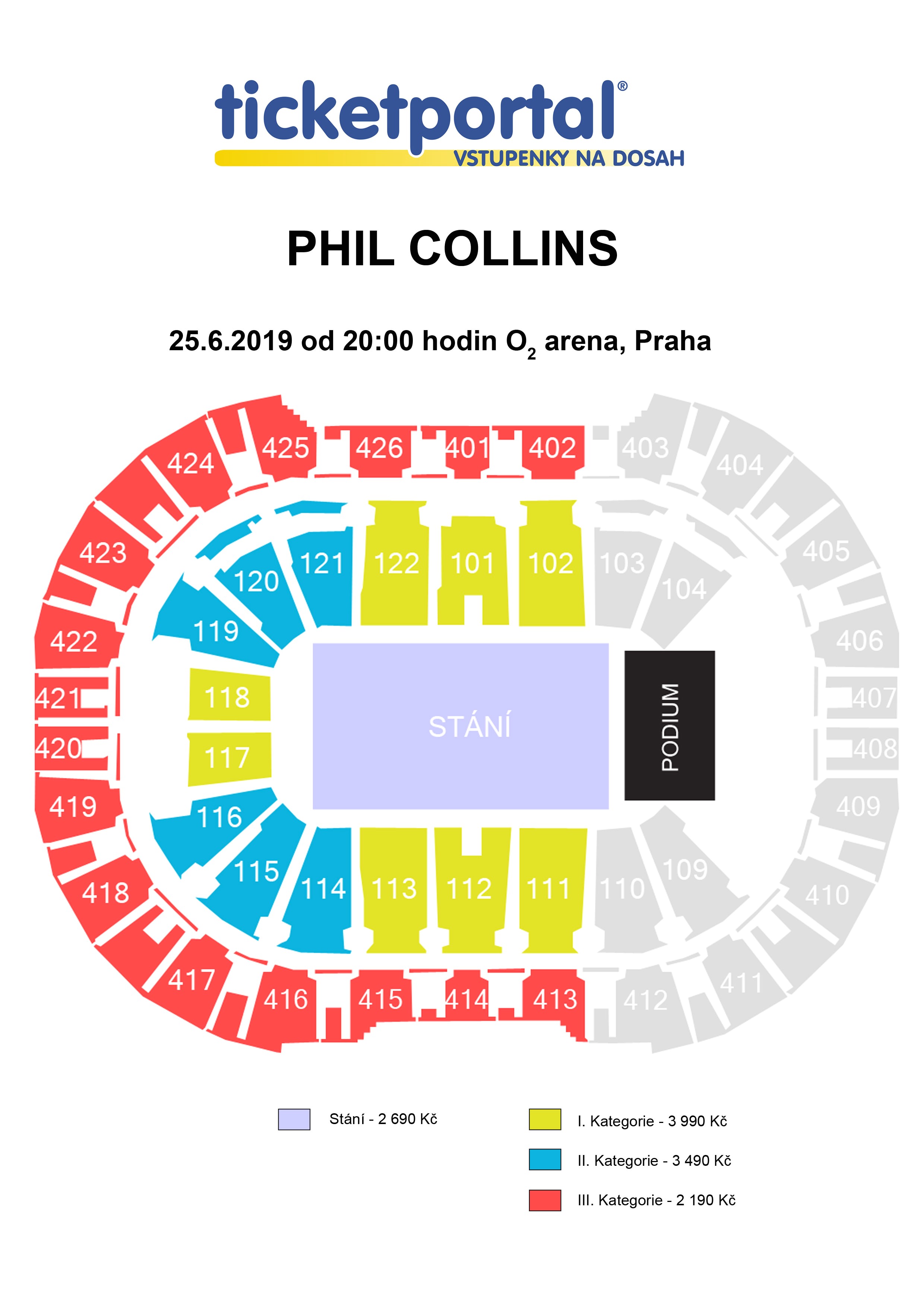 price categories orientation plan phil collins 2019 ii