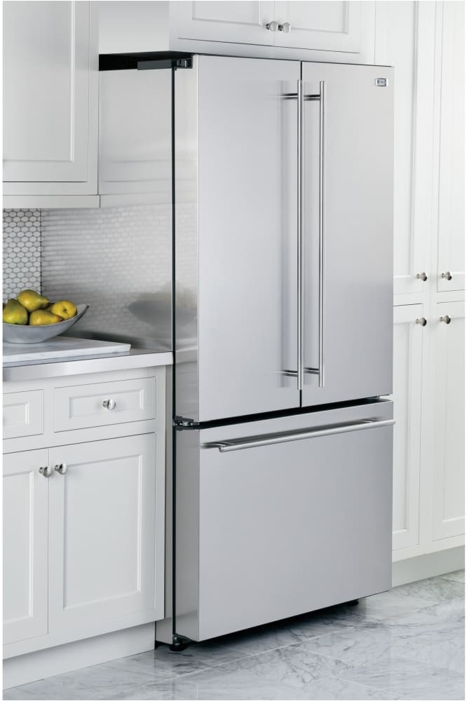 Used Counter Depth Refrigerator Monogram Zwe23eshss 36 Inch Counter Depth French Door