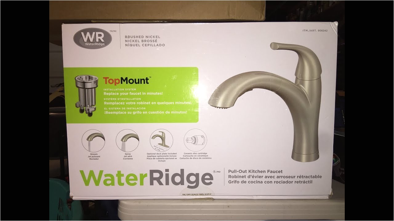 water ridge kitchen faucet leak solution