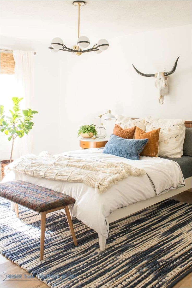 West Elm Morocco Bed Come Over and See the Reveal Of This Mid Century Bedroom with White