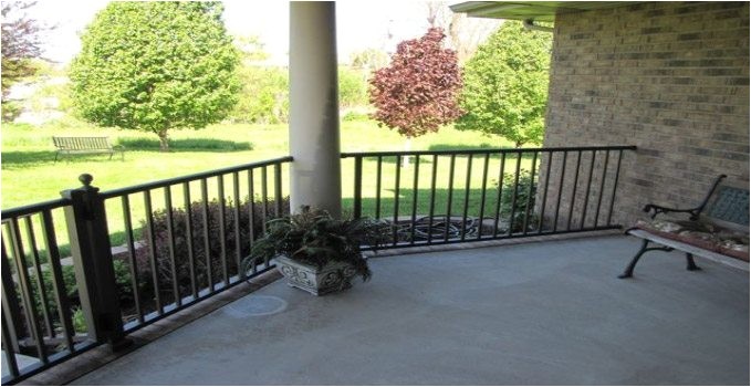 aluminum railing