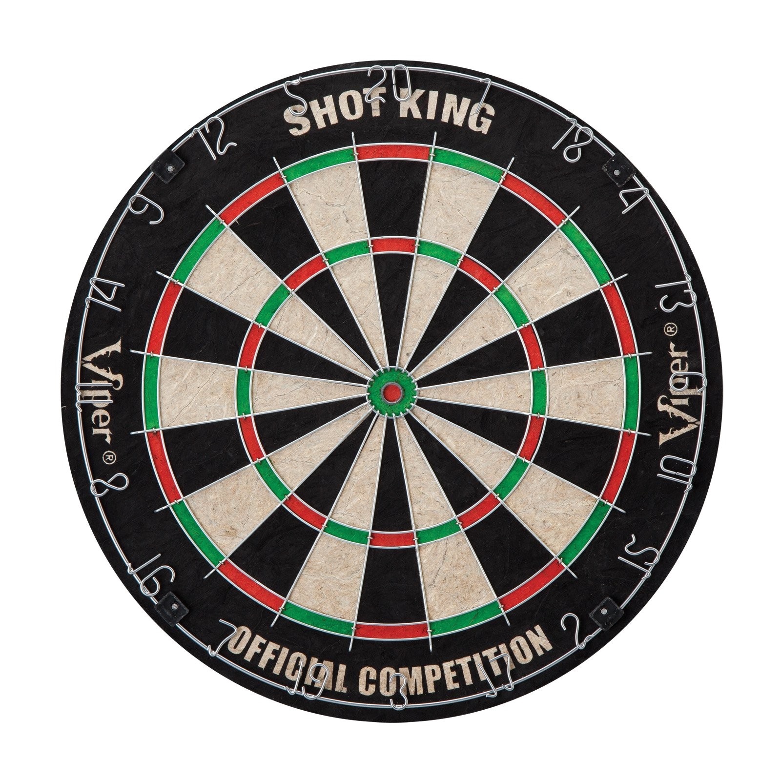 What are Dart Boards Made Of Viper Shot King Bristle Dart Board and Darts Set Dart