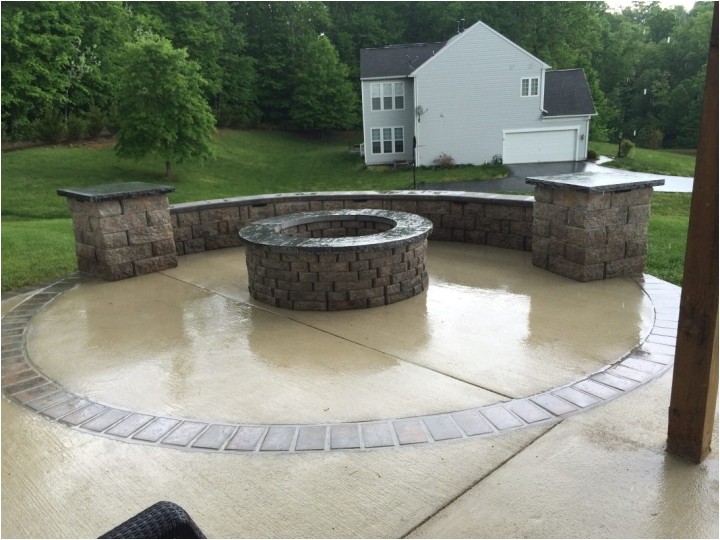 Will A Fire Pit Damage Concrete Concrete Fire Pit Exploding Outdoor Goods