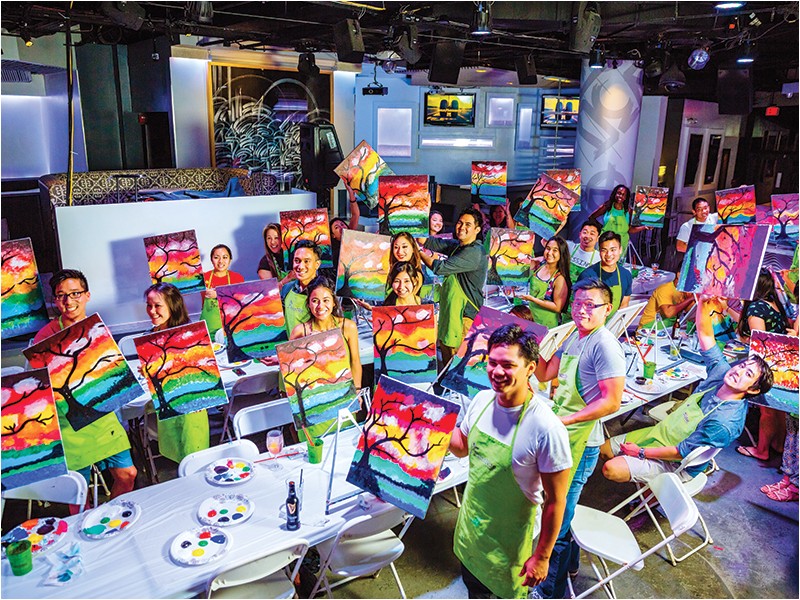 field notes tap into your inner picasso at these paint parties around honolulu