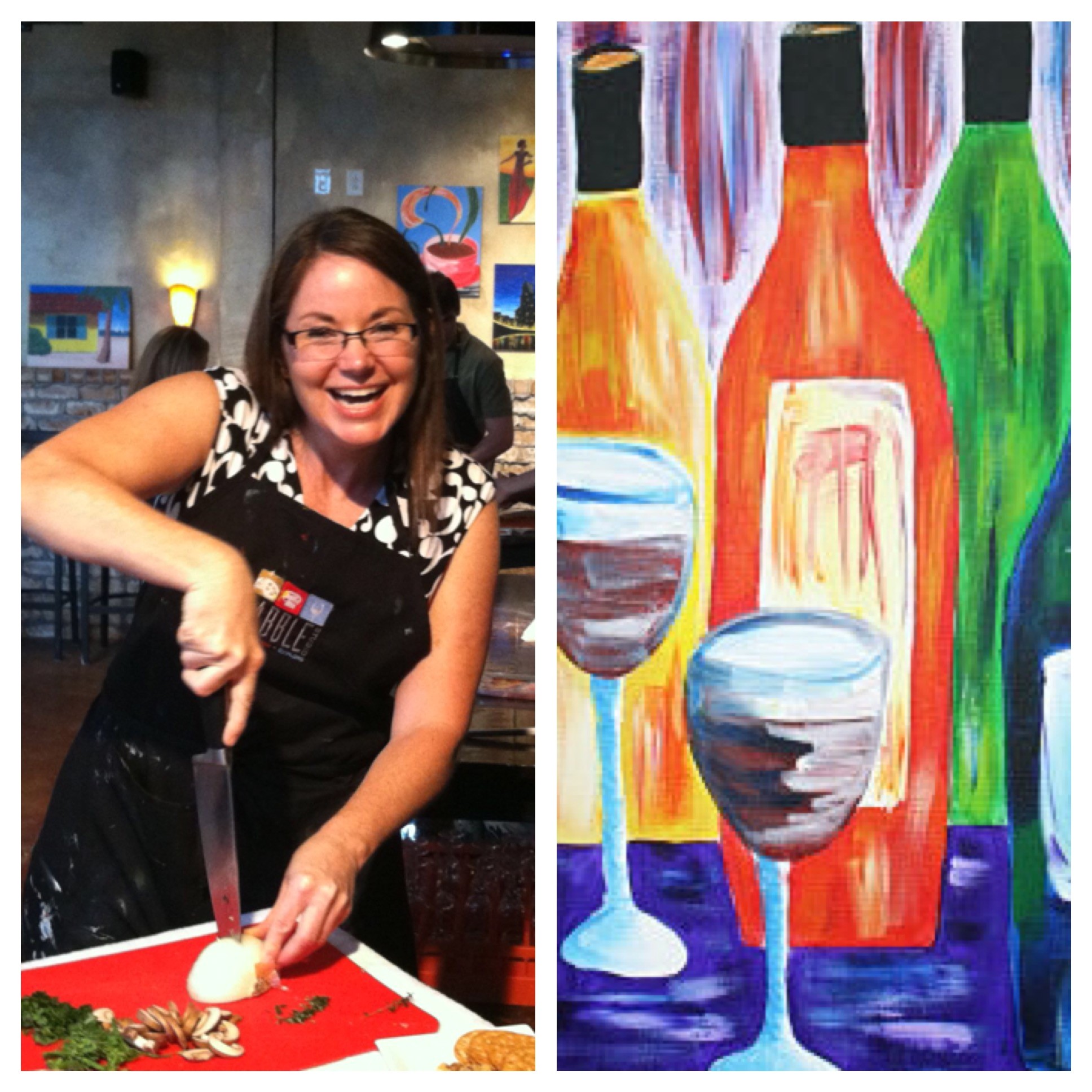 wine and painting nashville