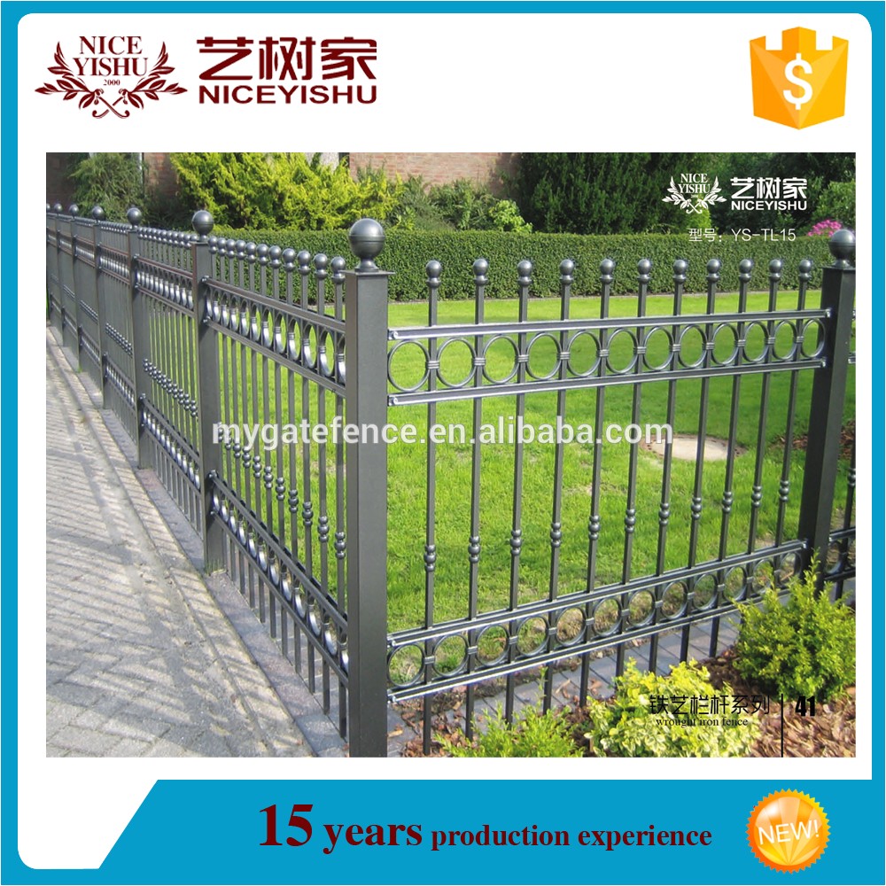 Wrought Iron Fence toppers Canada Wrought Iron Fence Panels Metal Fence toppers Decorative Garden