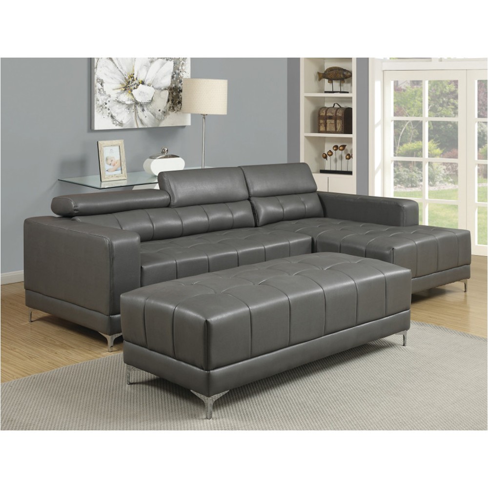 Wynn Sectional and Ottoman Wynn Sectional Rsf Chaise Laf Loveseat Grey Uwd133