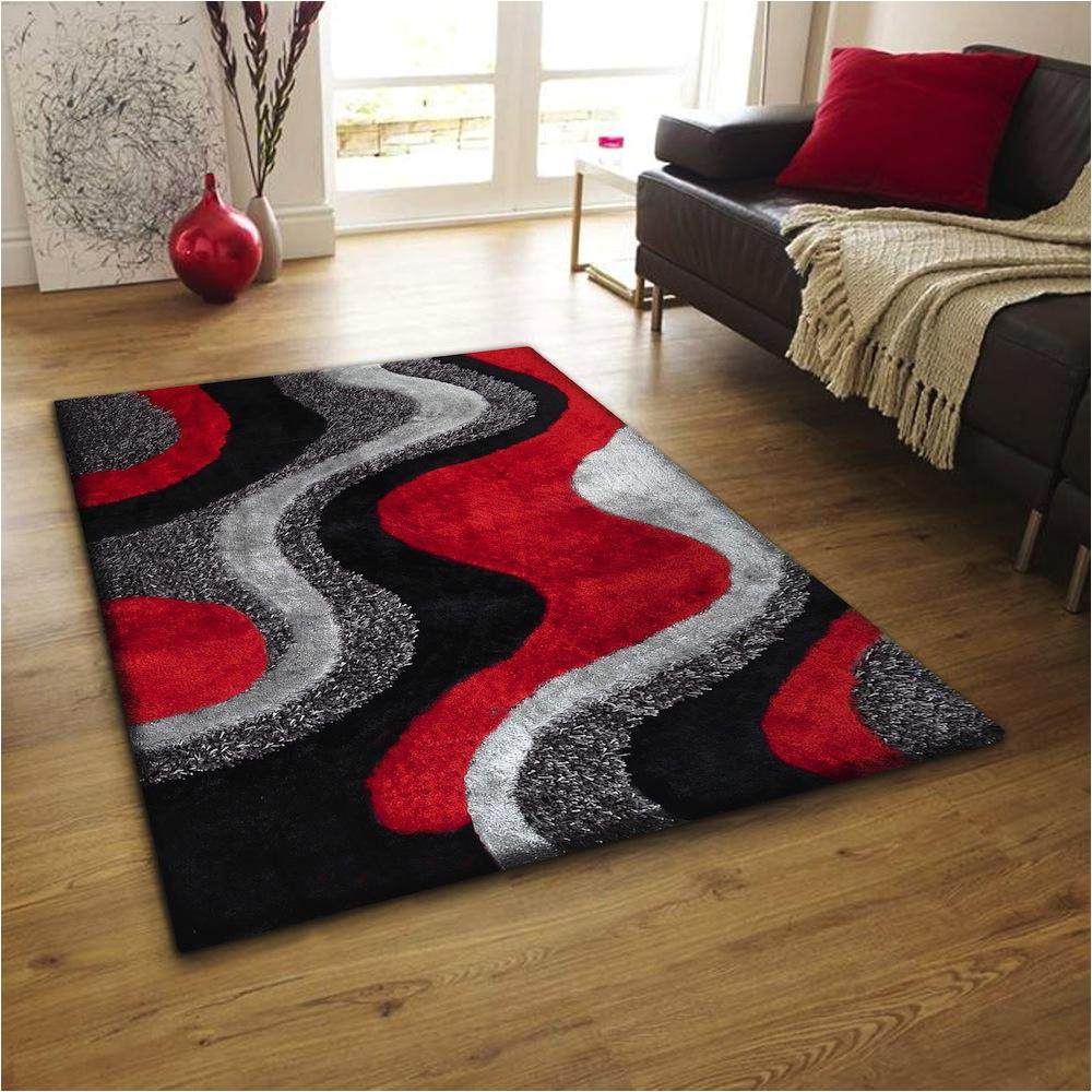 red black area rugs