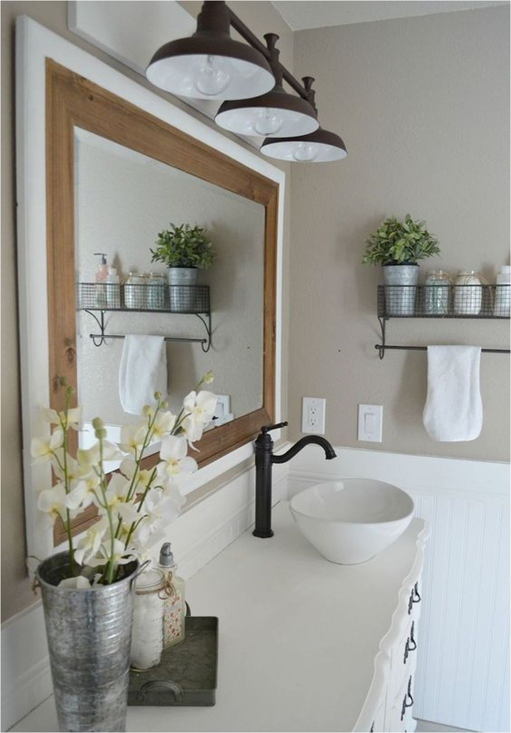 cool 88 modern rustic farmhouse style master bathroom ideas more at http