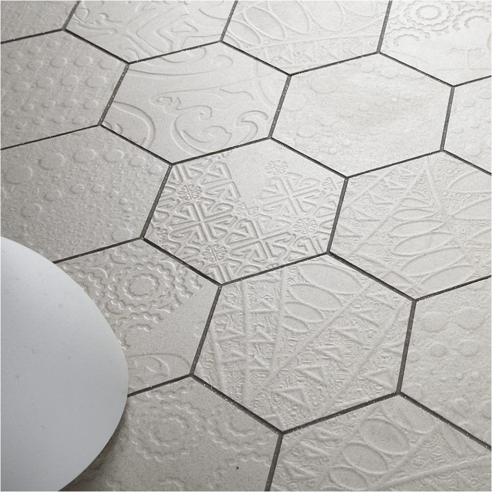 hexagon tiles patterned tiles new relief pattern available at ceramica info ceramica us