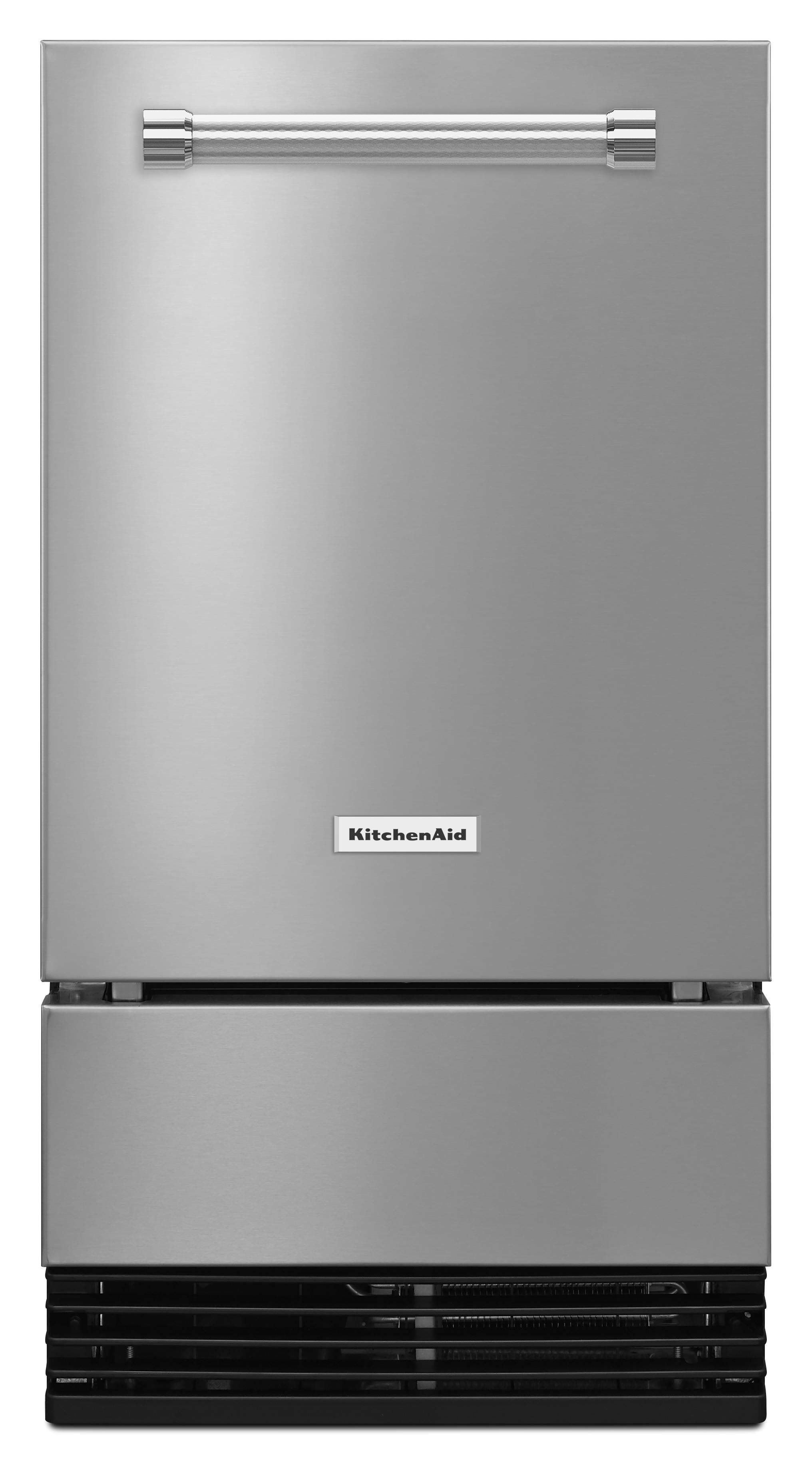 kuid508ess kitchenaid 18 automatic icemaker with clear ice technology factory installed drain pump stainless steel