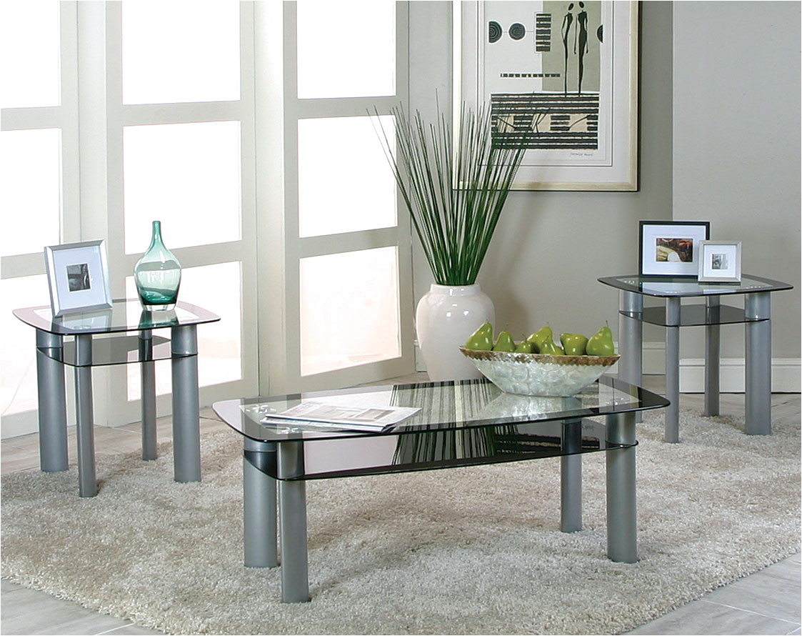 modern glass side and coffee tables valencia piece table set occ top end sets antique pedestal