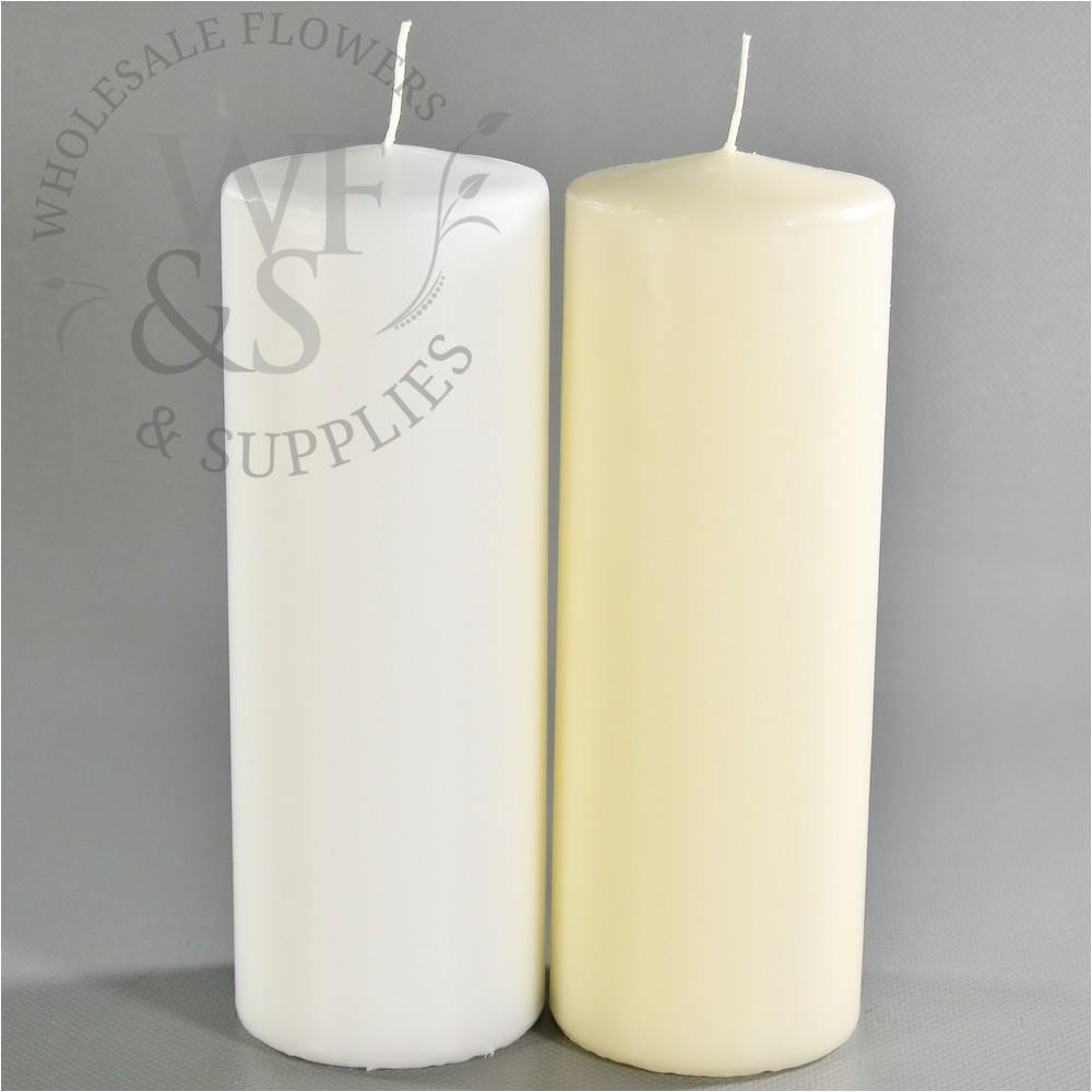 3 pack 2 8 x pillar candles whole flowers and supplies