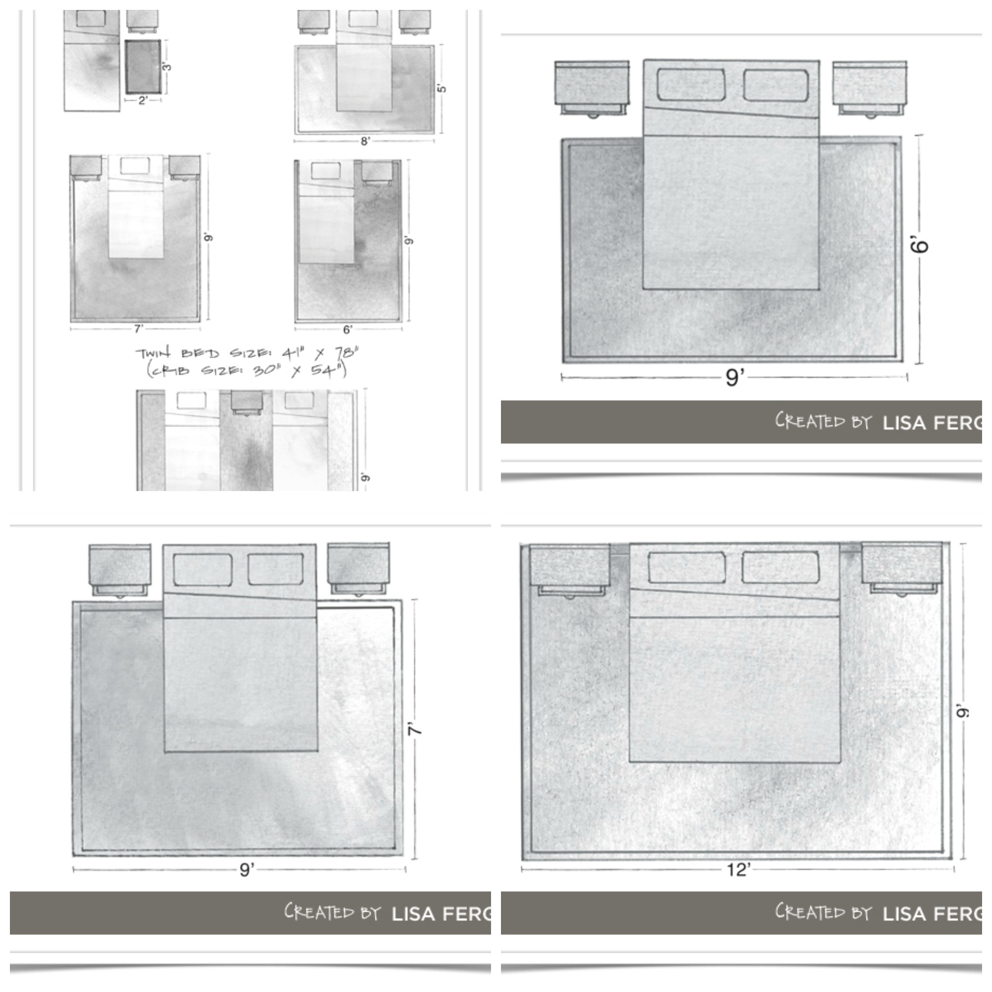 rugs flooring bedroom area rug sizes guide review