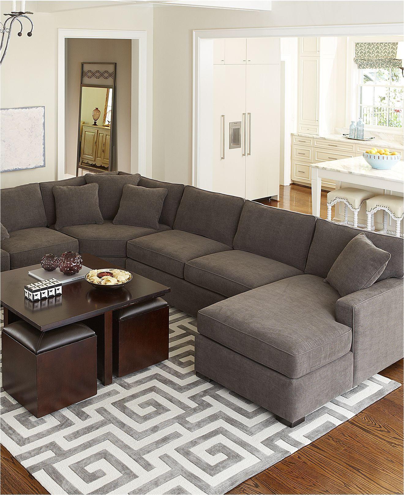 macys leather sectional sofa lovely radley fabric sectional sofa collection created for macy s of macys