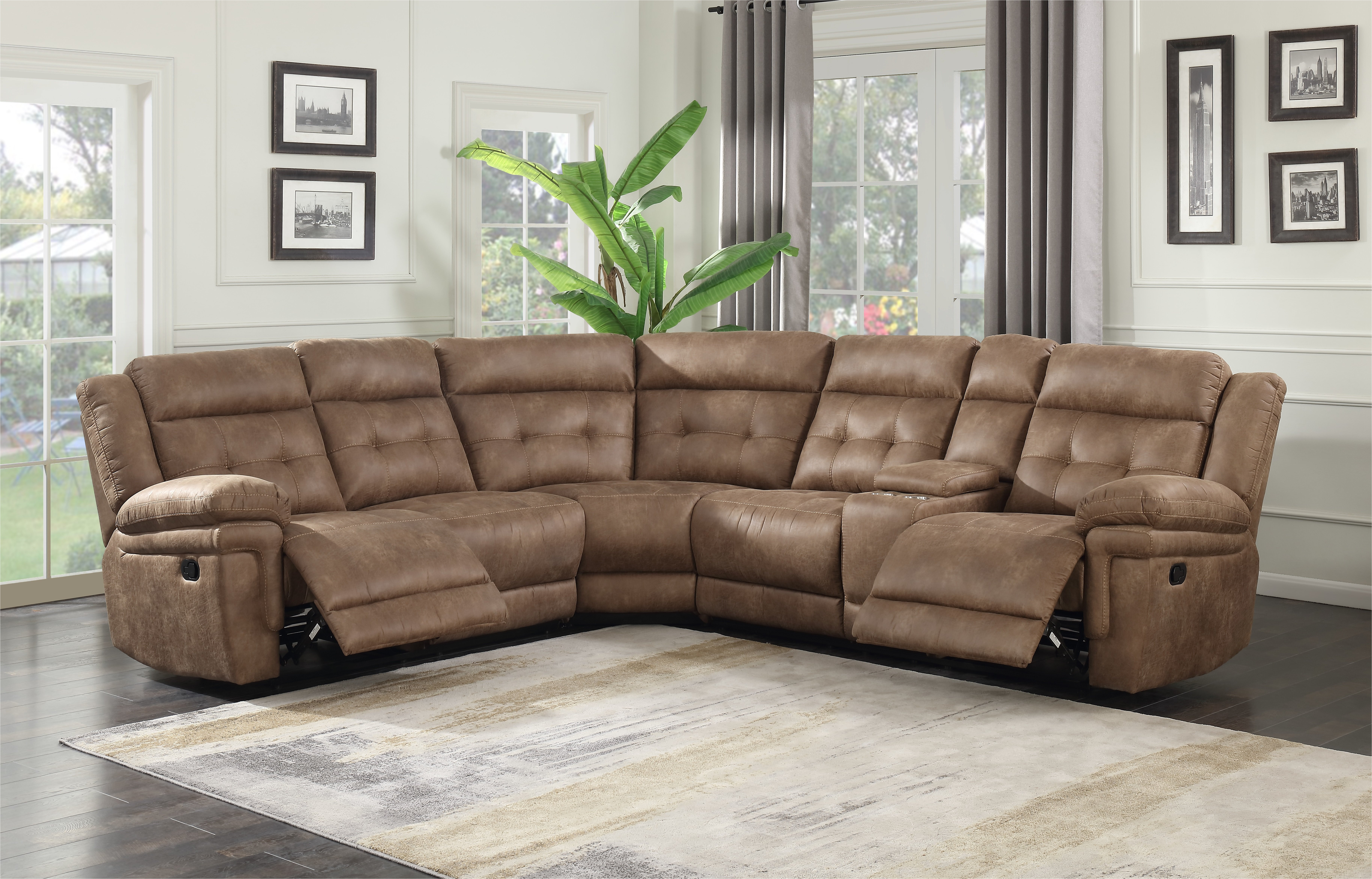 rancourt reclining sectional