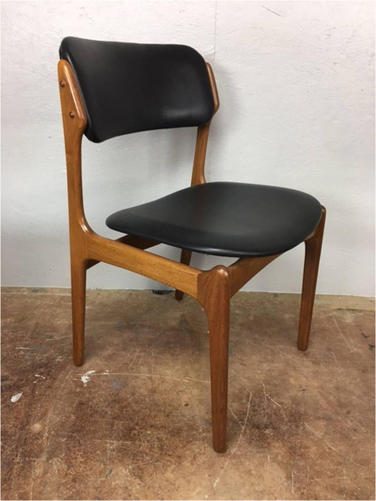 fake leather material for chairs erik buck set of four dining chairs for o d mobler at