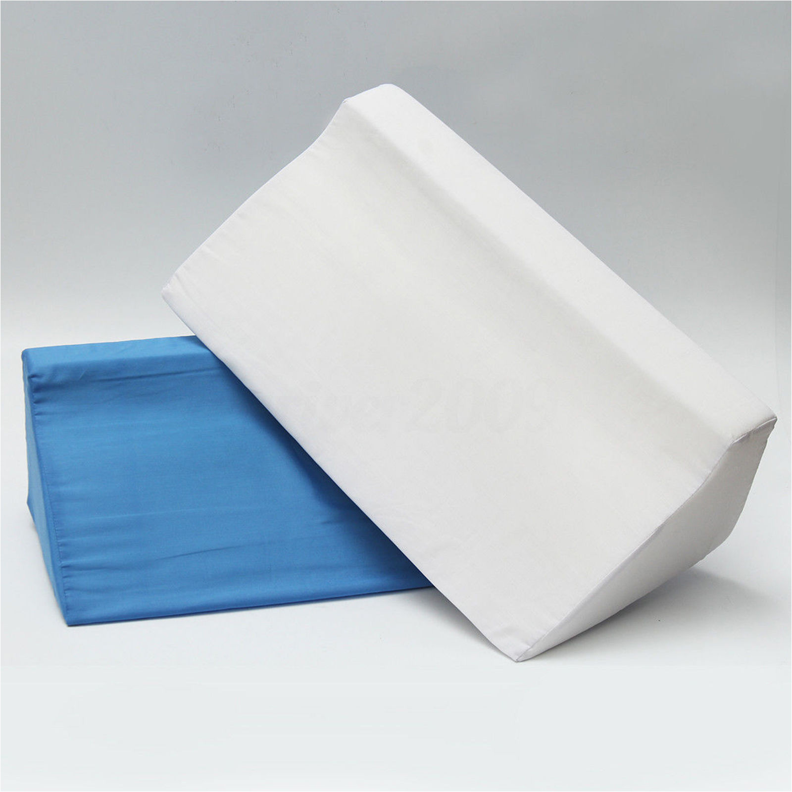 a 5 79 gbp acid reflux foam bed wedge pillow leg elevation back lumbar support cushion ebay home
