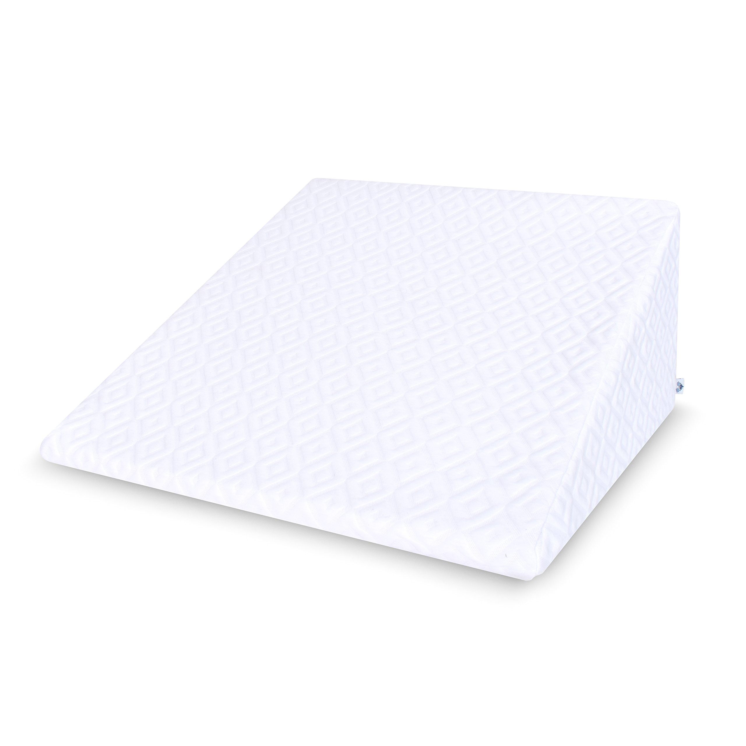 pharmedoc memory foam wedge pillow 25 x 24 x 12 orthopedic