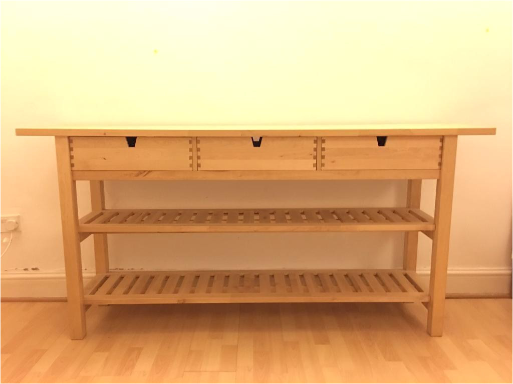 wood console table ikea