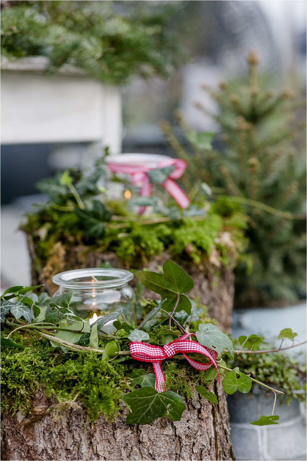 weihnachtlicher zauber im novembergarten pomponetti deko advent garten