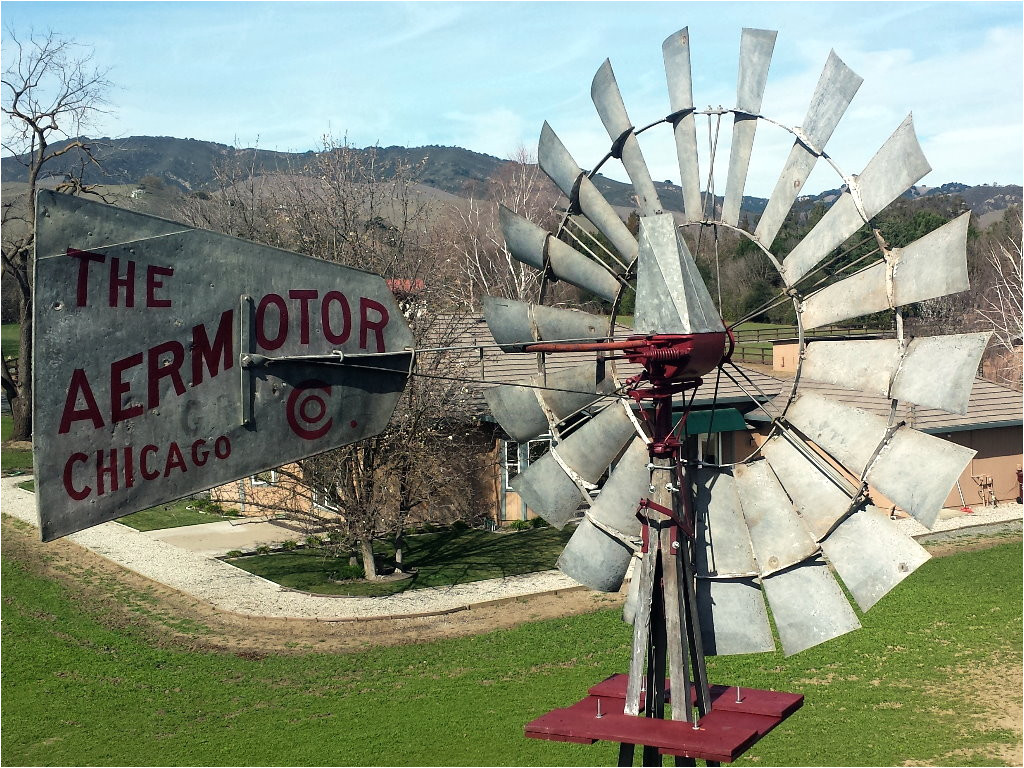 installing a rebuilt aermotor windmill