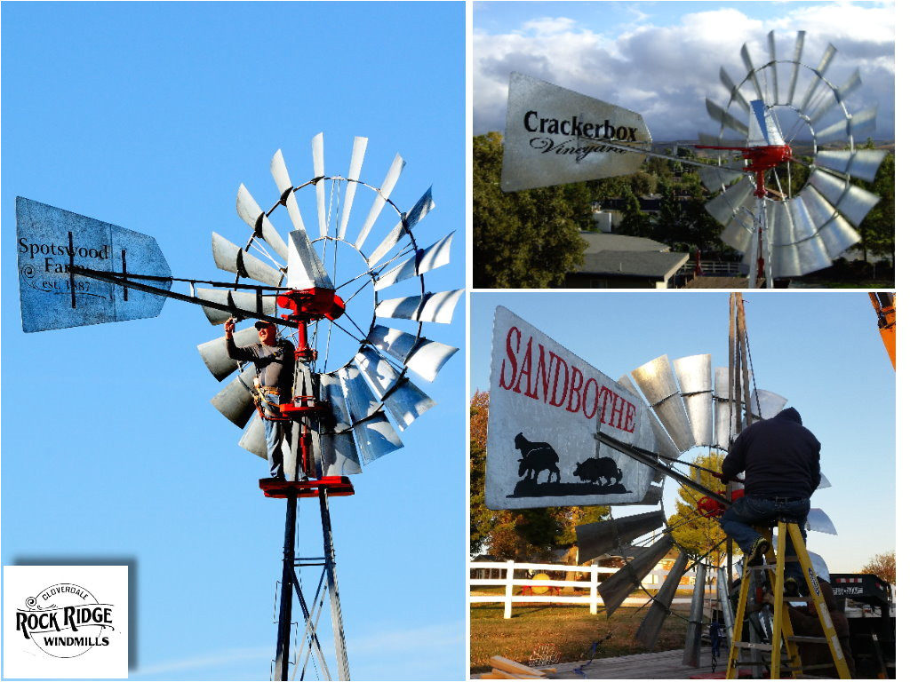 windmill tail art by rock ridge windmills