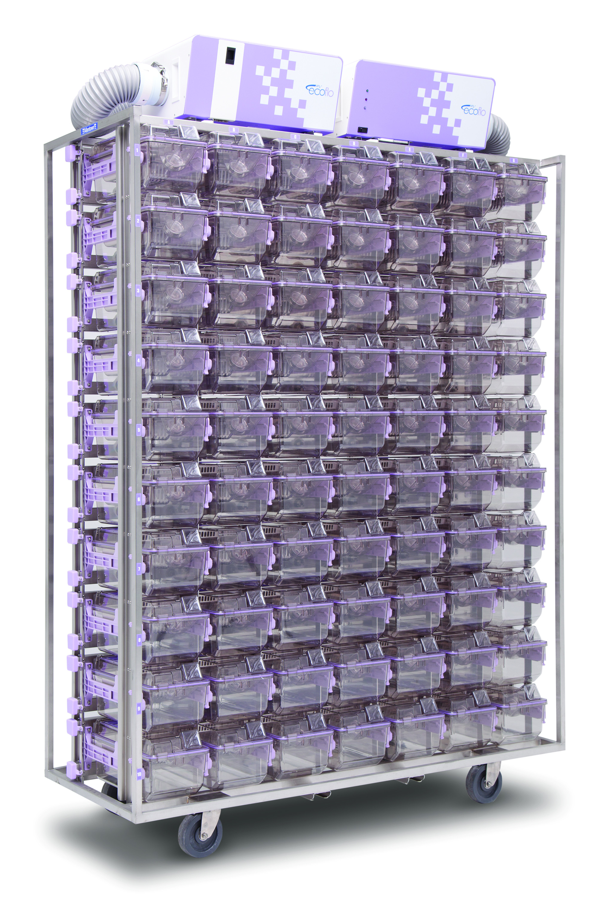 nexgen 70 cage rack no locks with rear plenums