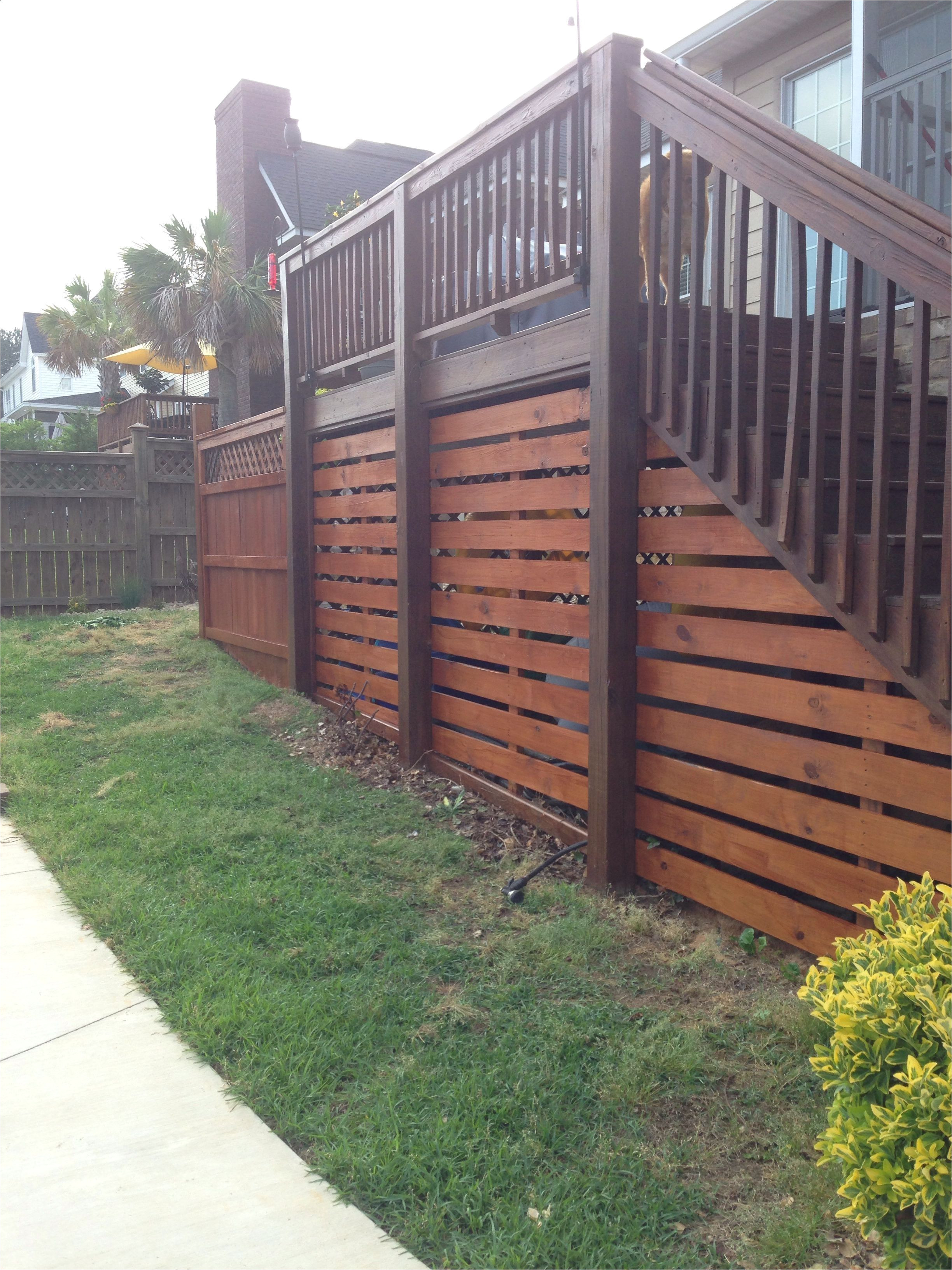 Alternatives to Lattice for Deck Skirting | AdinaPorter