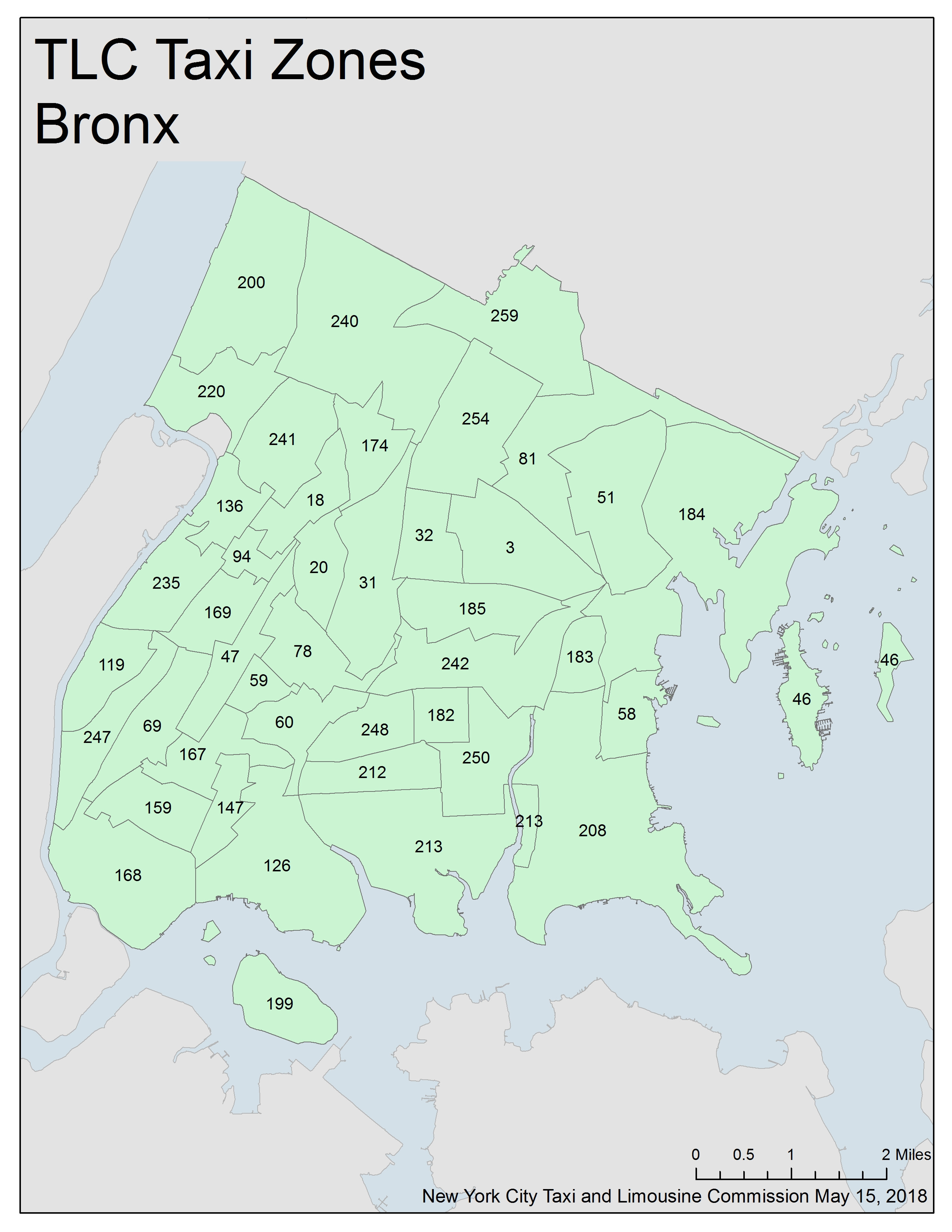 taxi zone map staten island