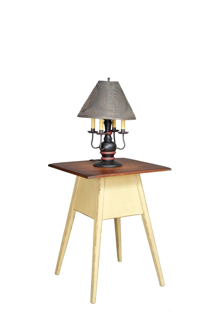 honey brook shaker lamp table