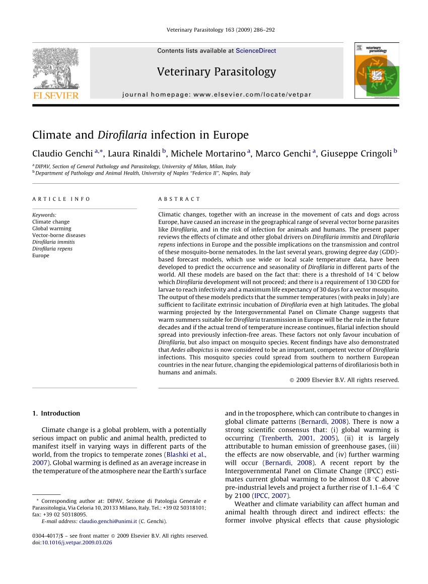 pdf the potential impact of climate change on the distribution and prevalence of mosquitoes in britain