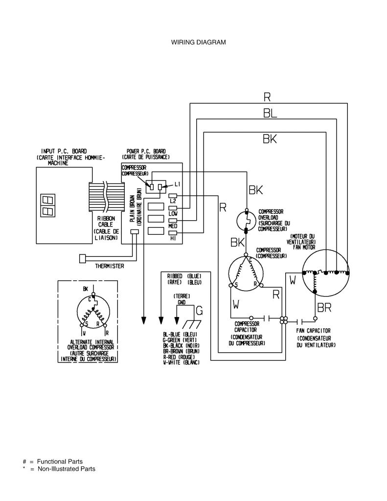 arcoaire air conditioner wiring diagram