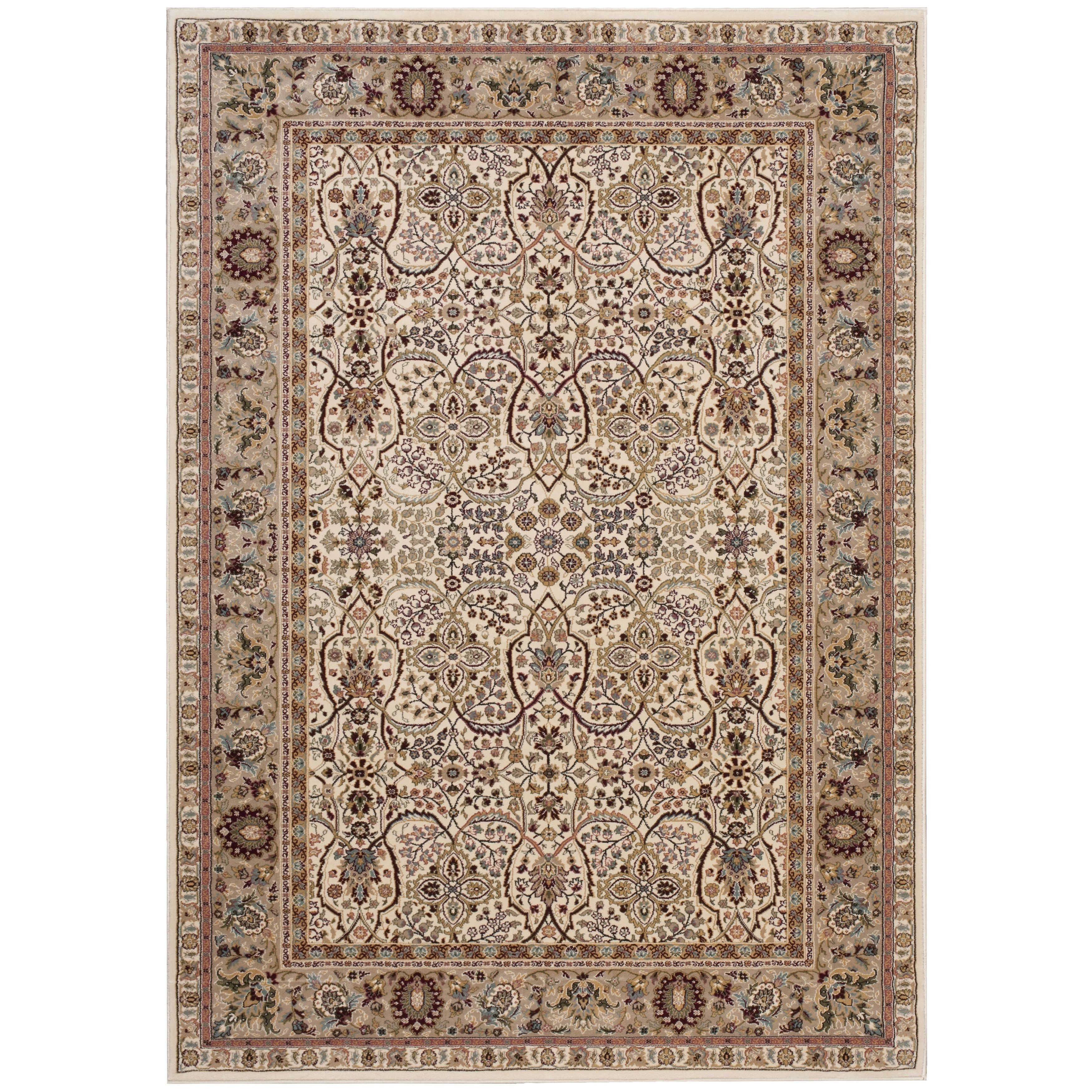 kathy ireland antiquities american jewel ivory area rug by nourison 3 9 x 5