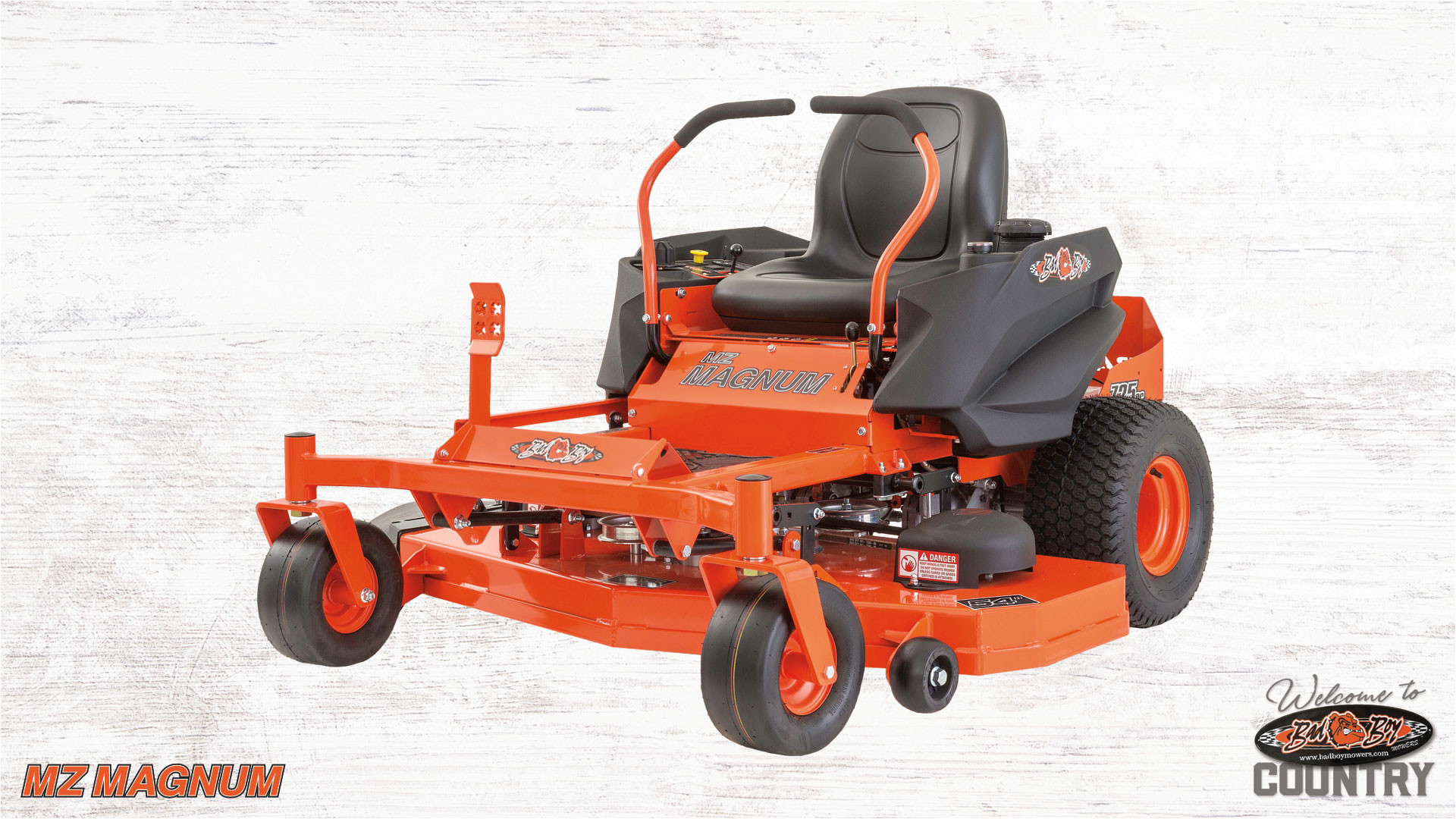 mz magnum residential zero turn lawn mower