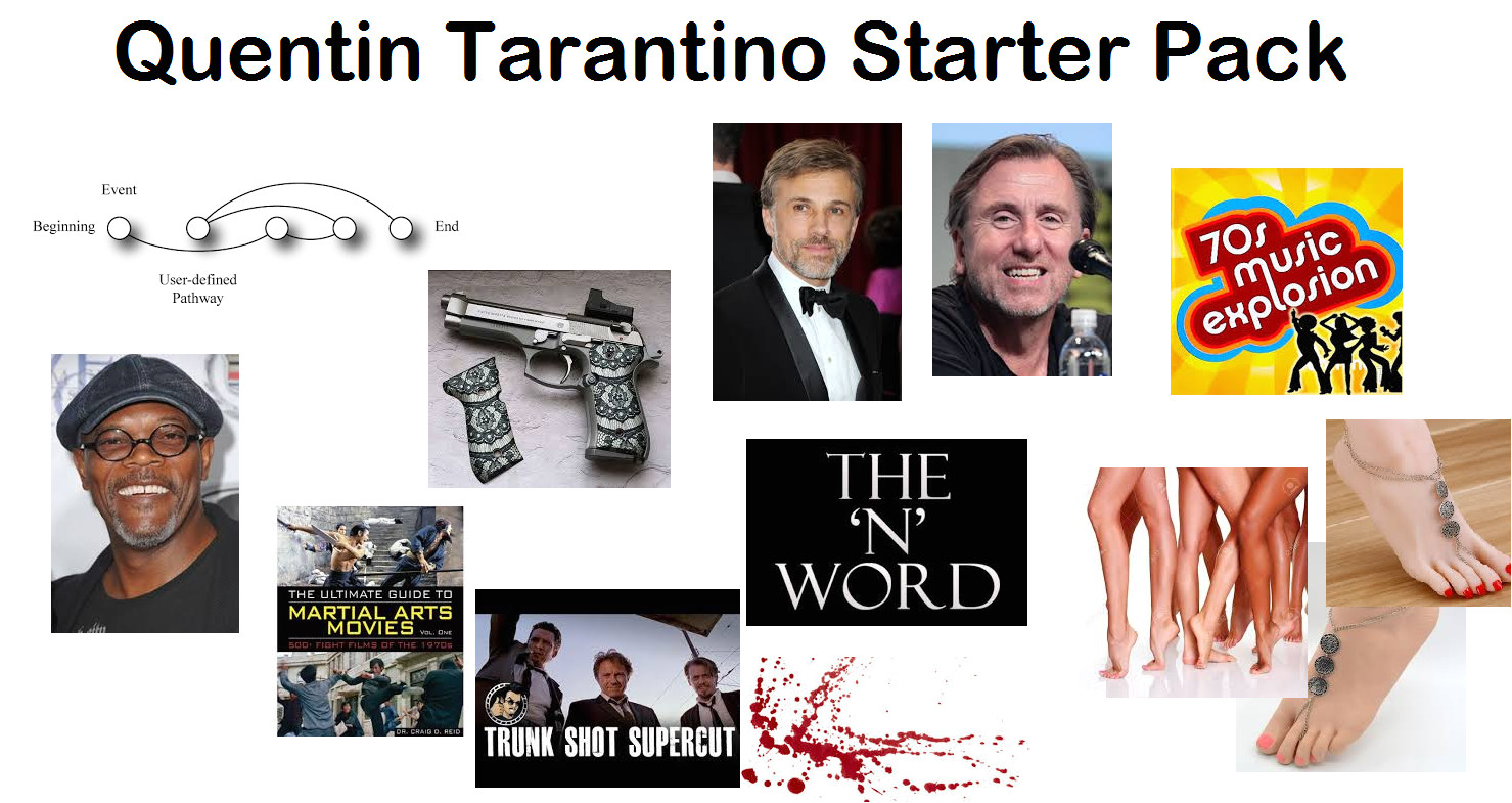 22 4k quentin tarantino starter pack