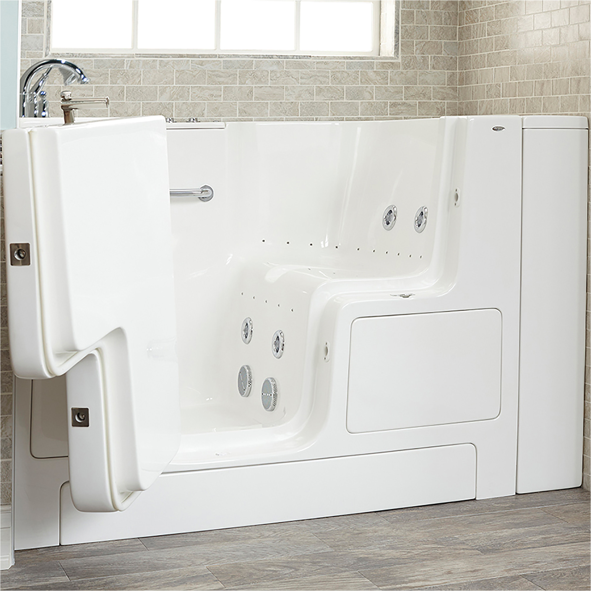 walk in baths by american standard a more accessible secure way to bathe