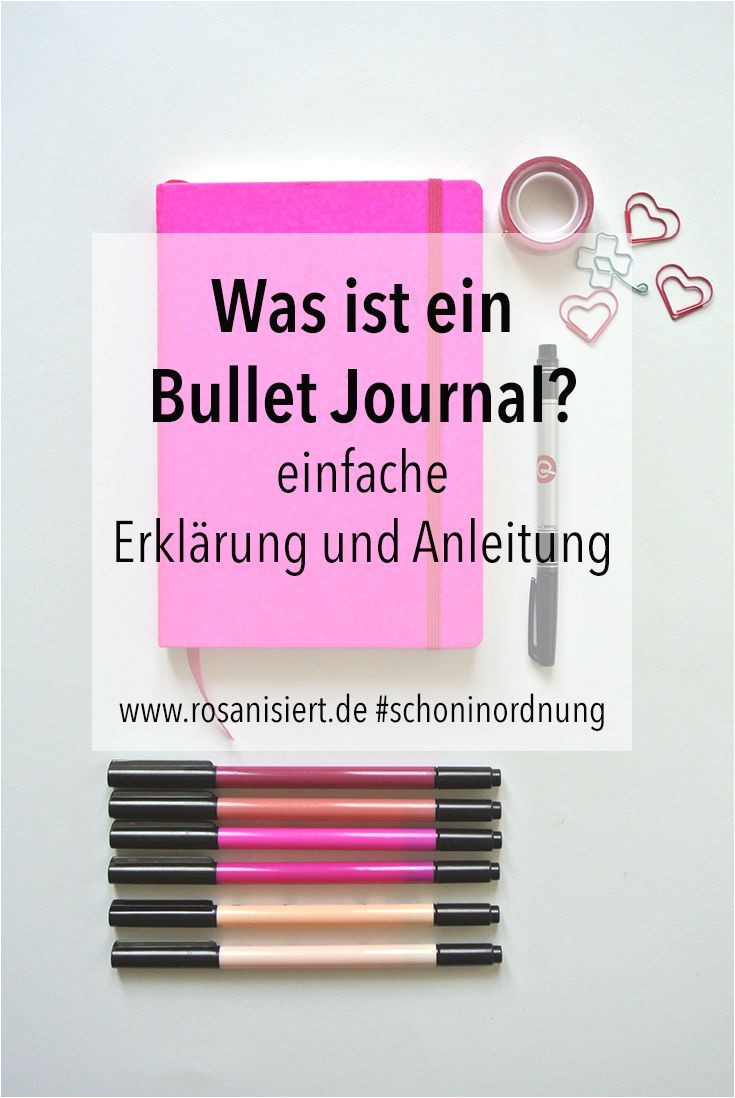 eine einfache erklarung und anleitung wie man ein bullet journal startet ein bullet journal