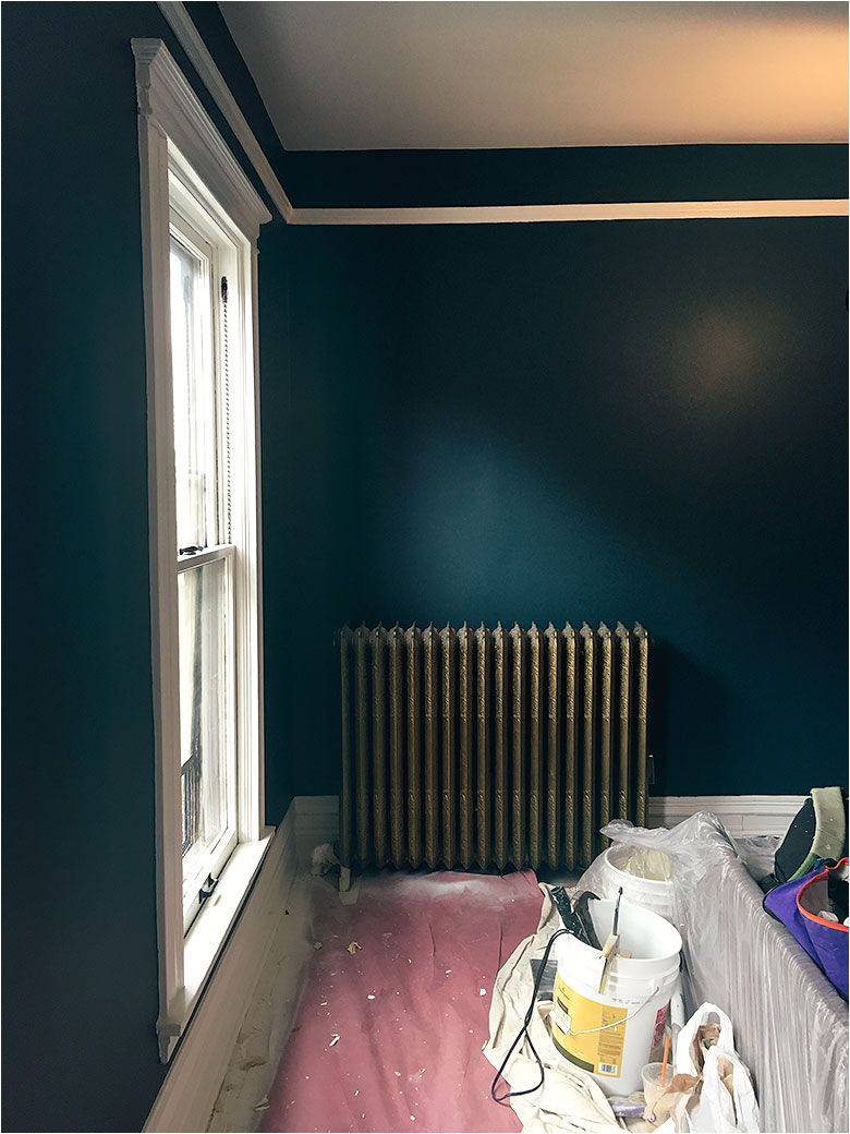 everard blue benjamin moore painted by my sponsor paintzen makingitlovelyoneroomchallenge