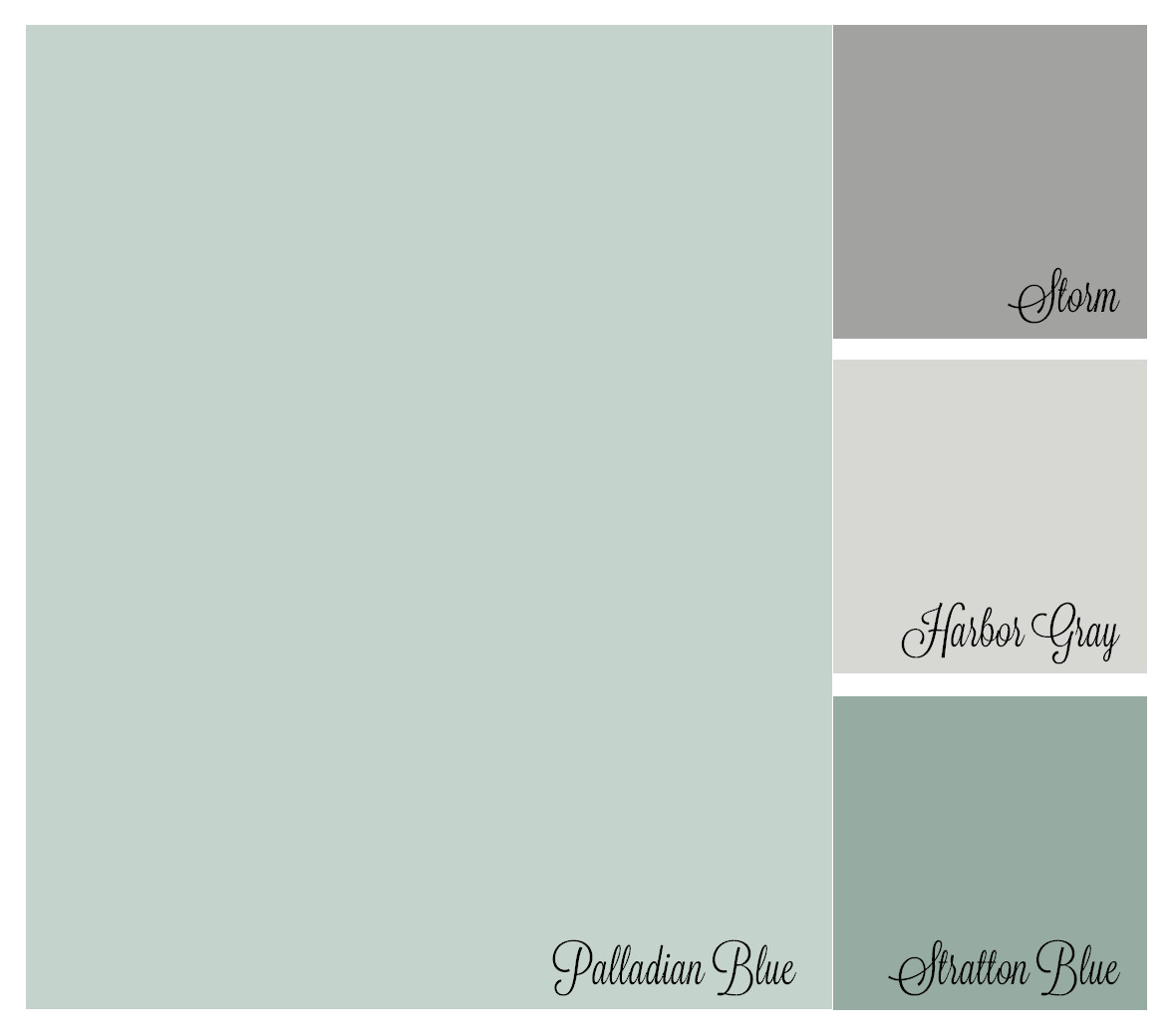 color palette benjamin moore palladian blue storm harboy gray stratton blue