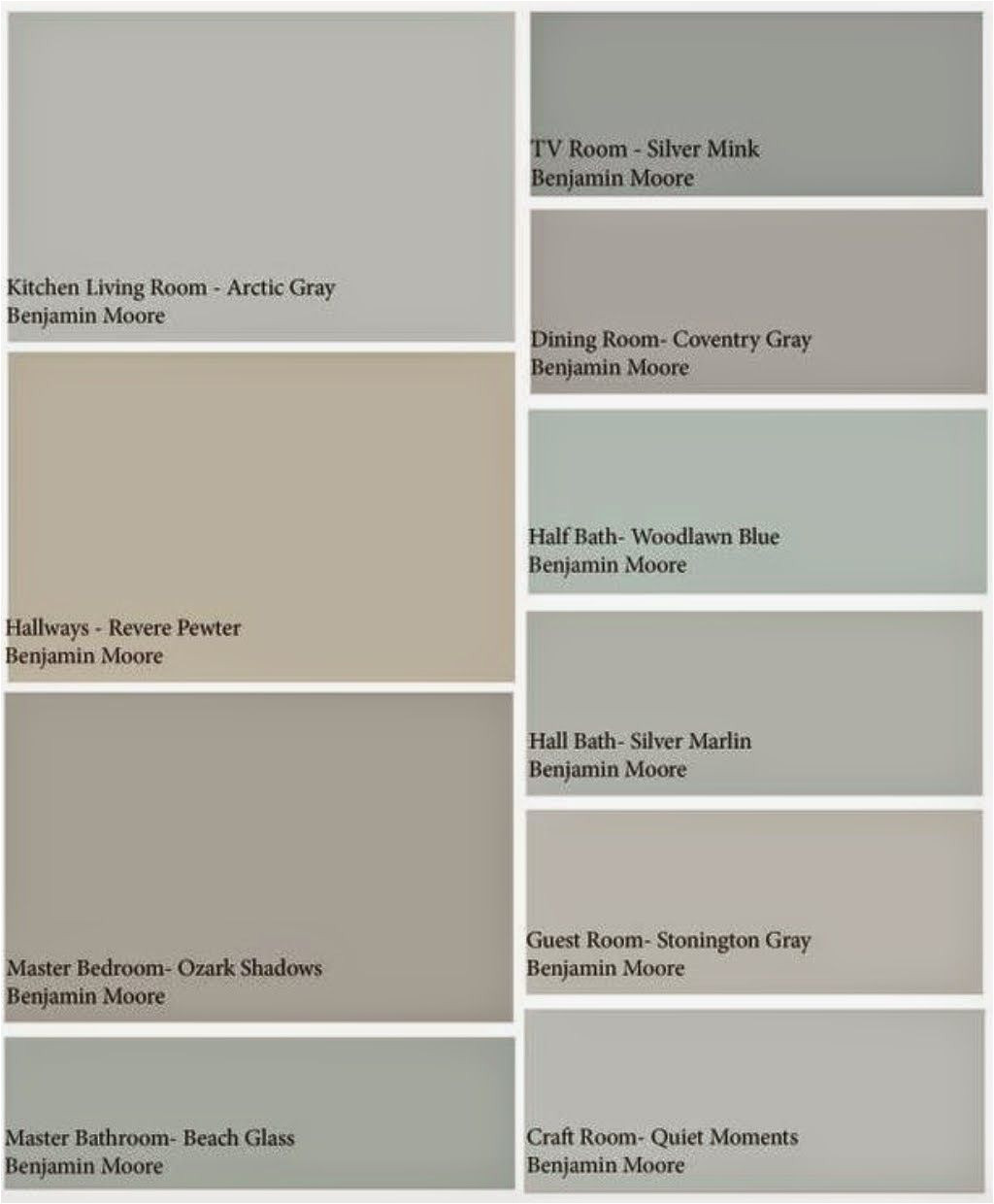 a blessed and blissful life how to choose a whole home paint palette