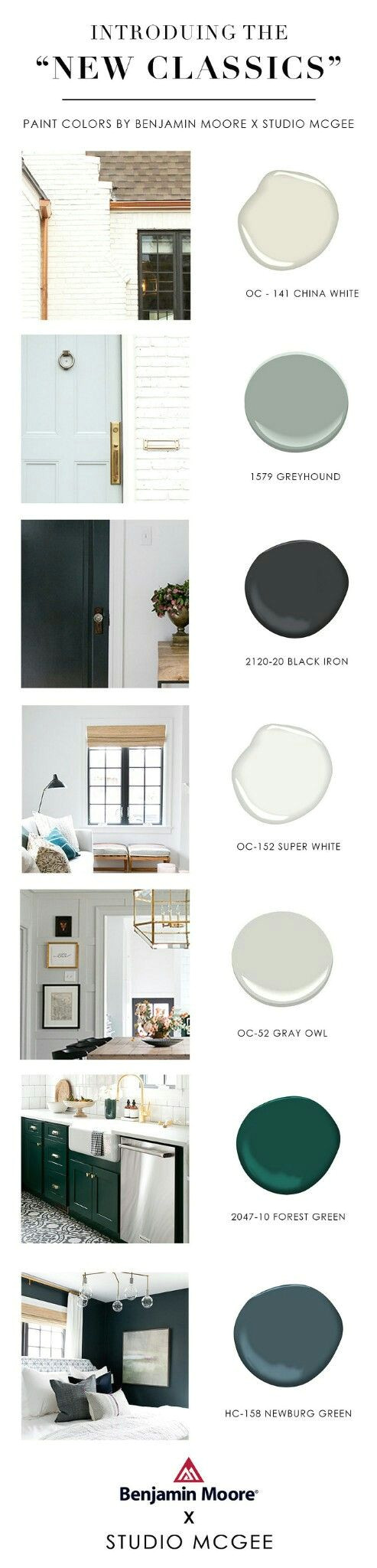 get the look new classic benjamin moore colors