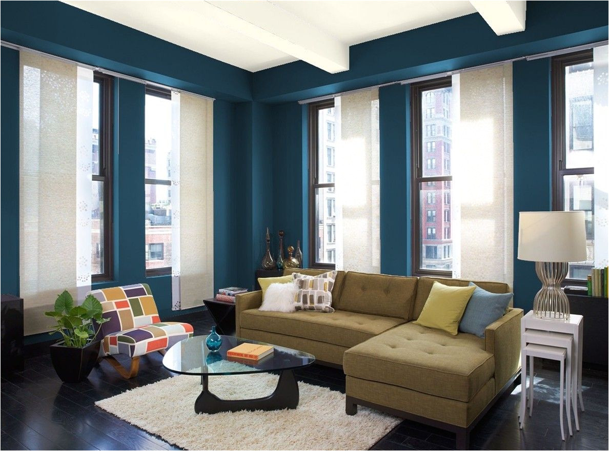 blue living room benjamin moore blue danube 2062 30 love how it looks with the long curtains