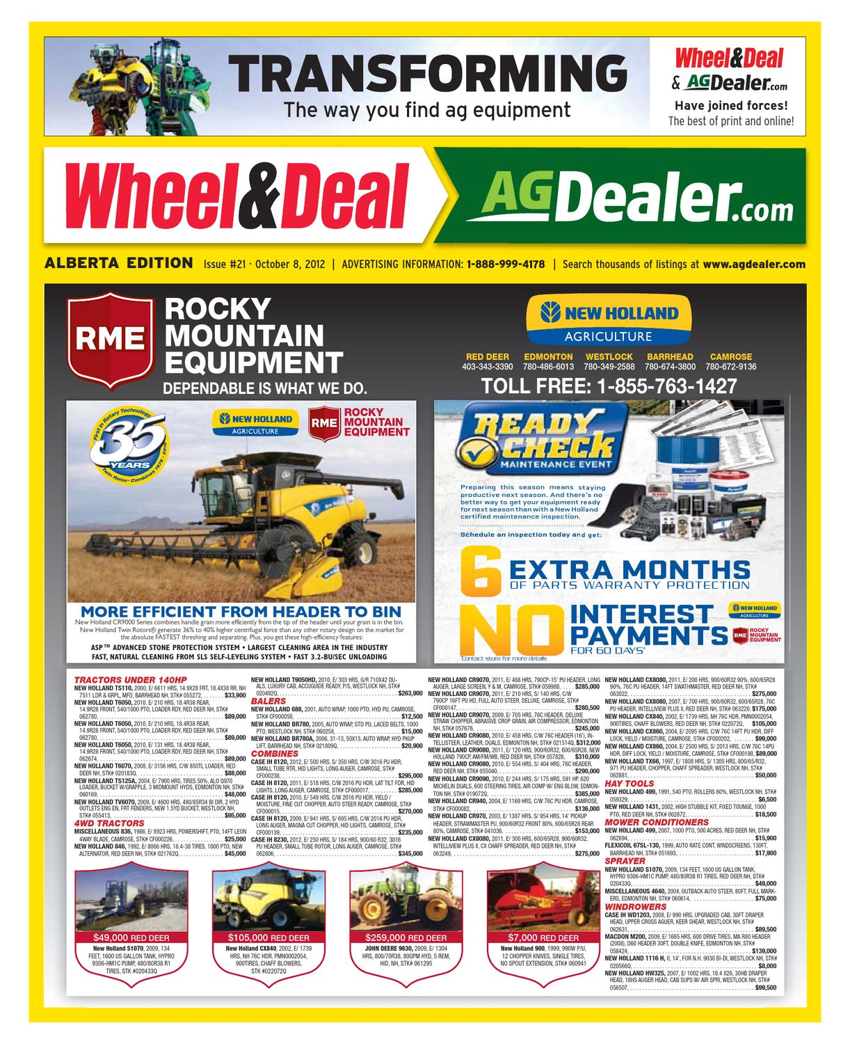 wheel amp deal alberta october 8 2012 by farm business communications issuu