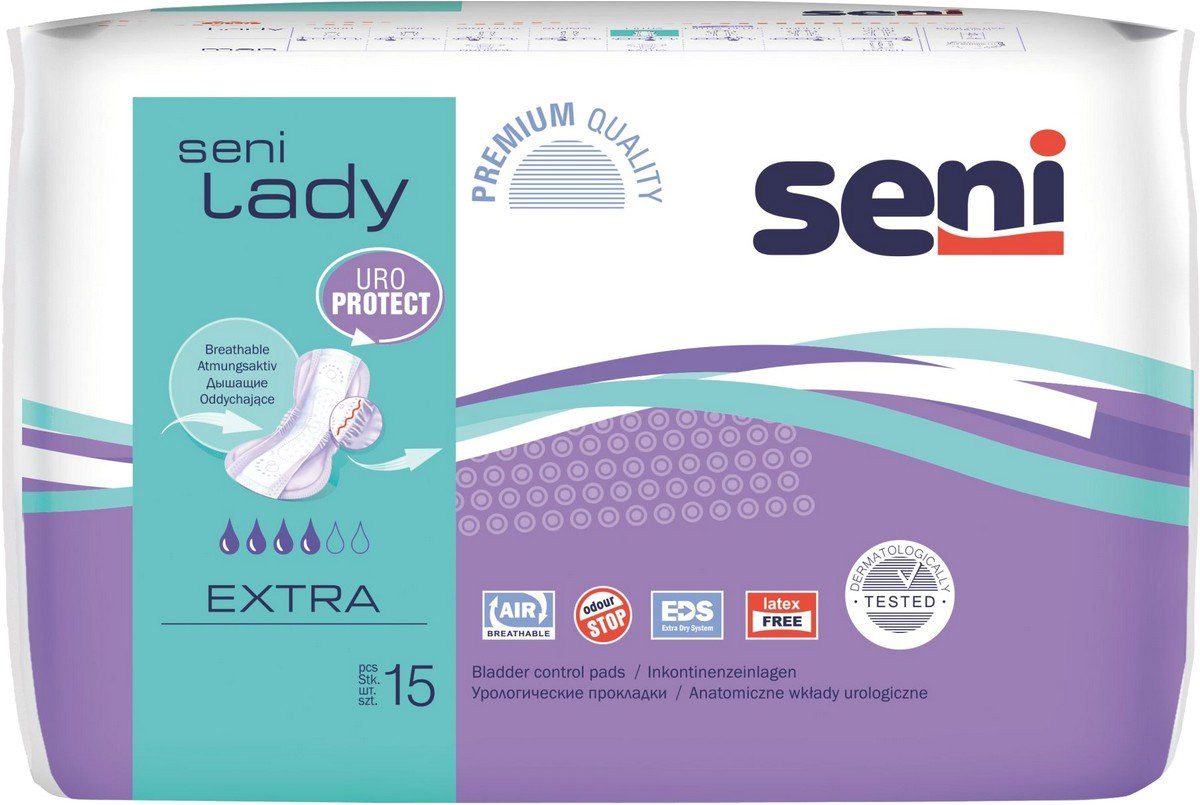buy seni lady bladder control pads extra 15 pieces online at low prices in india amazon in