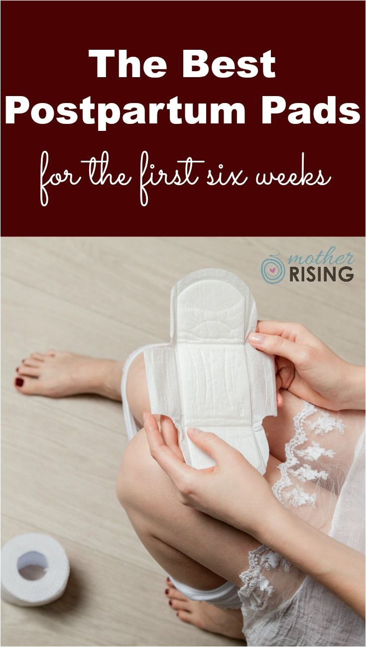 choose the best postpartum pads for the first six weeks after birth plan for heavy