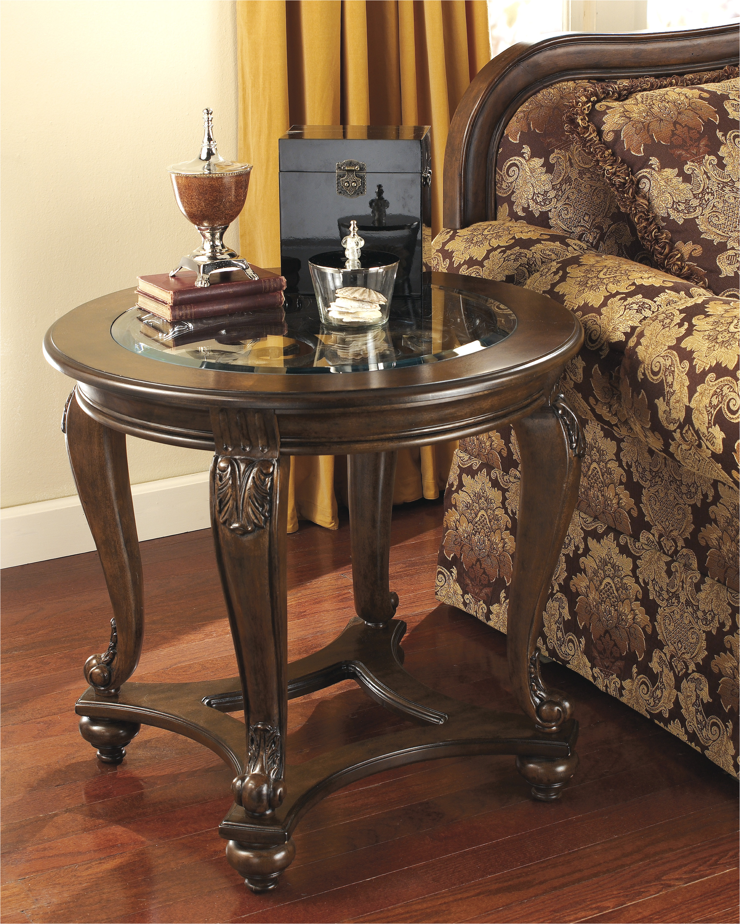 Big Lots Rustic Side Table | AdinaPorter