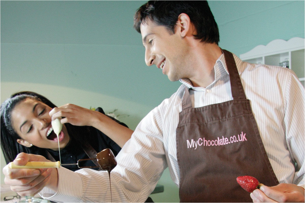 original chocolate making workshop for two