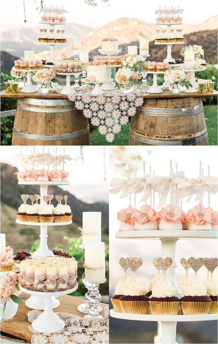 mesas de dulces para bodas ejemplos con estilo raostico